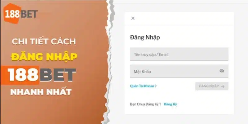 Nhà cái có cách thức đăng nhập gọn lẹ, nhanh chóng. 