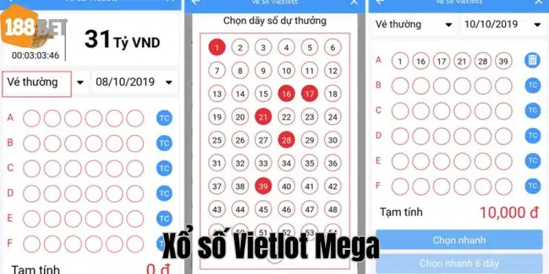 Trúng thưởng cực khủng với xổ số Mega 6/45 và 6/55. 